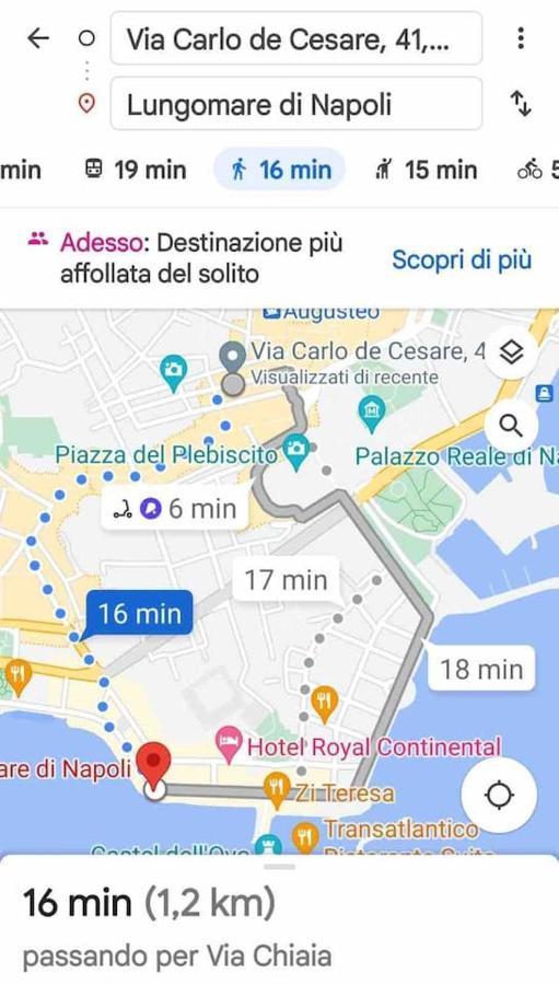 נאפולי Traversa Toledo, Intero Appartamento Al Plebiscito מראה חיצוני תמונה