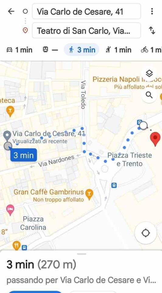 נאפולי Traversa Toledo, Intero Appartamento Al Plebiscito מראה חיצוני תמונה