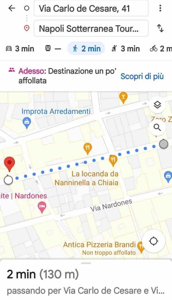 נאפולי Traversa Toledo, Intero Appartamento Al Plebiscito מראה חיצוני תמונה