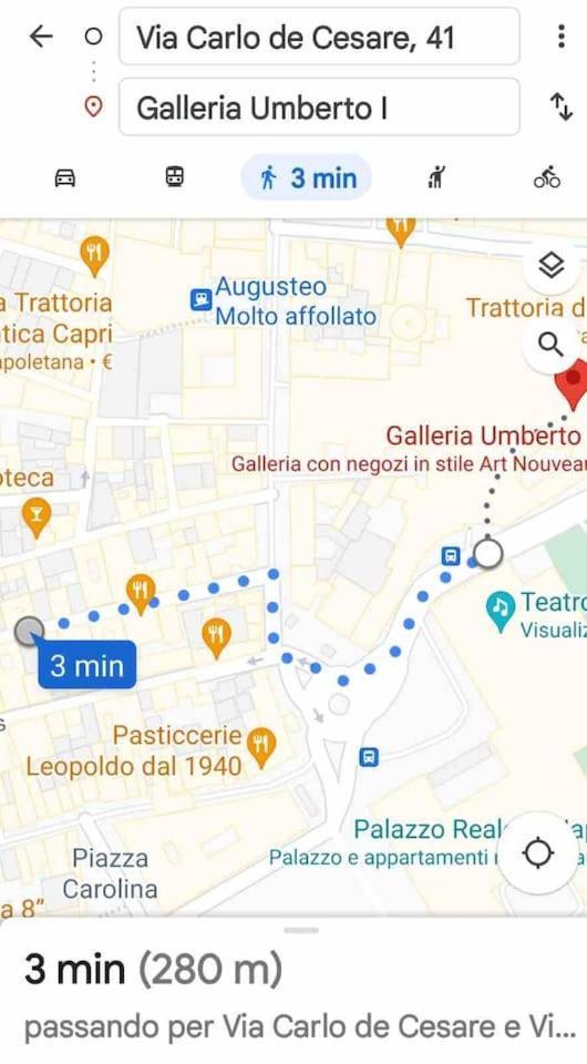 נאפולי Traversa Toledo, Intero Appartamento Al Plebiscito מראה חיצוני תמונה